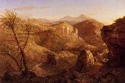 Thomas Cole The Vale and Temple of Segesta USA oil painting artist